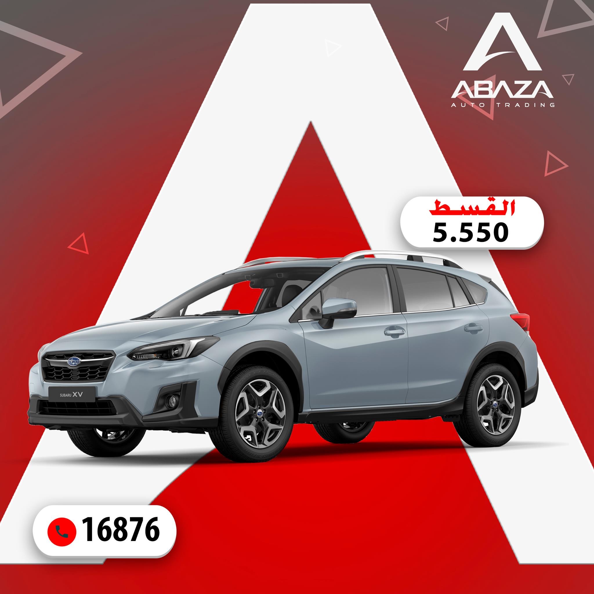 Buy Subaru xv with an installment Starting From 5.550 Abaza